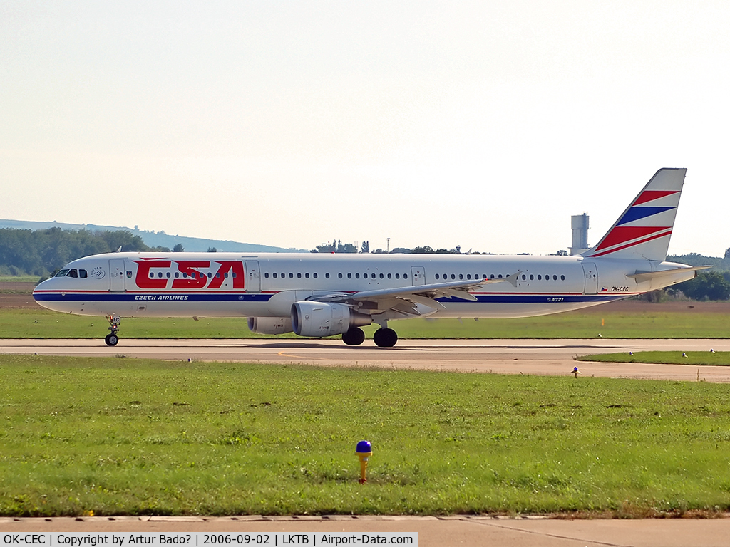 OK-CEC, 1997 Airbus A321-211 C/N 674, CSA - Airbus A321