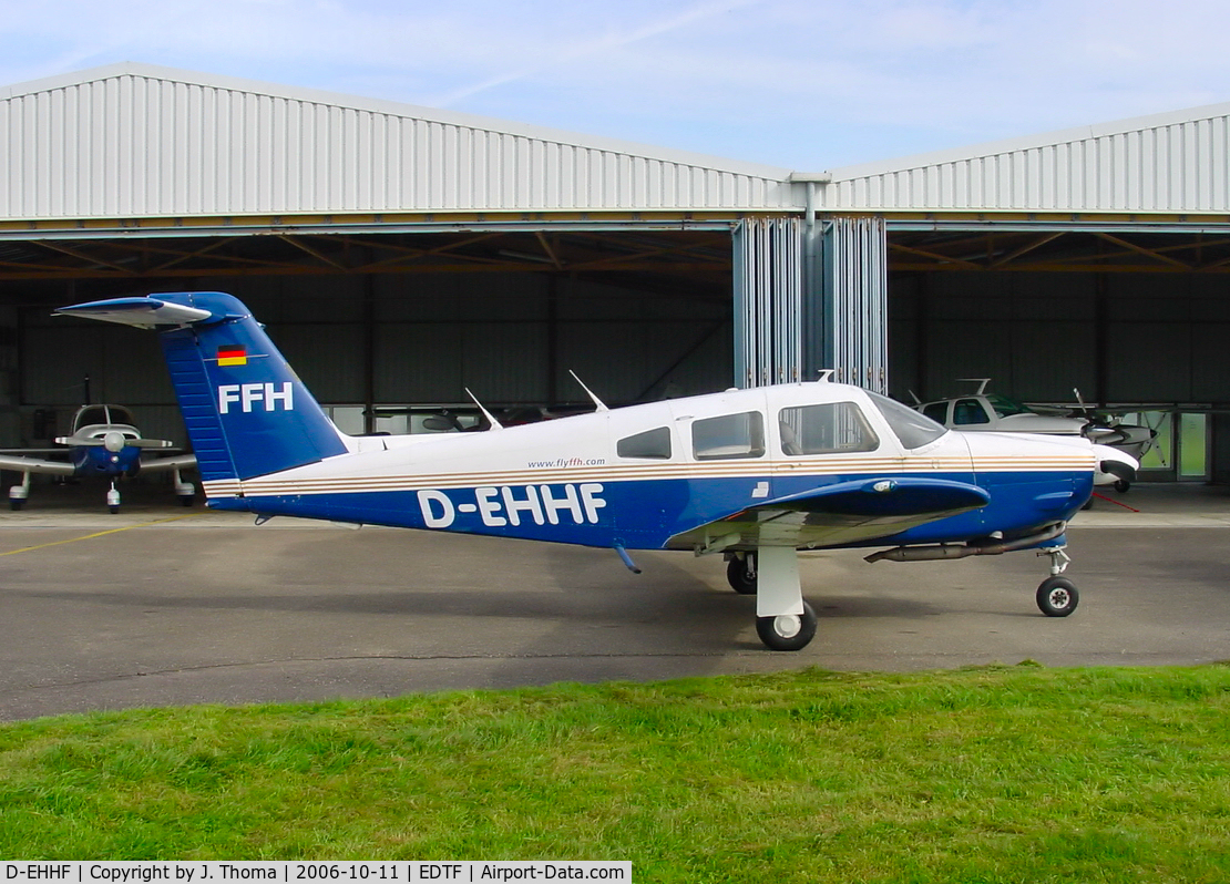 D-EHHF, Piper PA-28R Cherokee Arrow C/N 28R-7918064, Piper PA-28 Cherokee Arrow