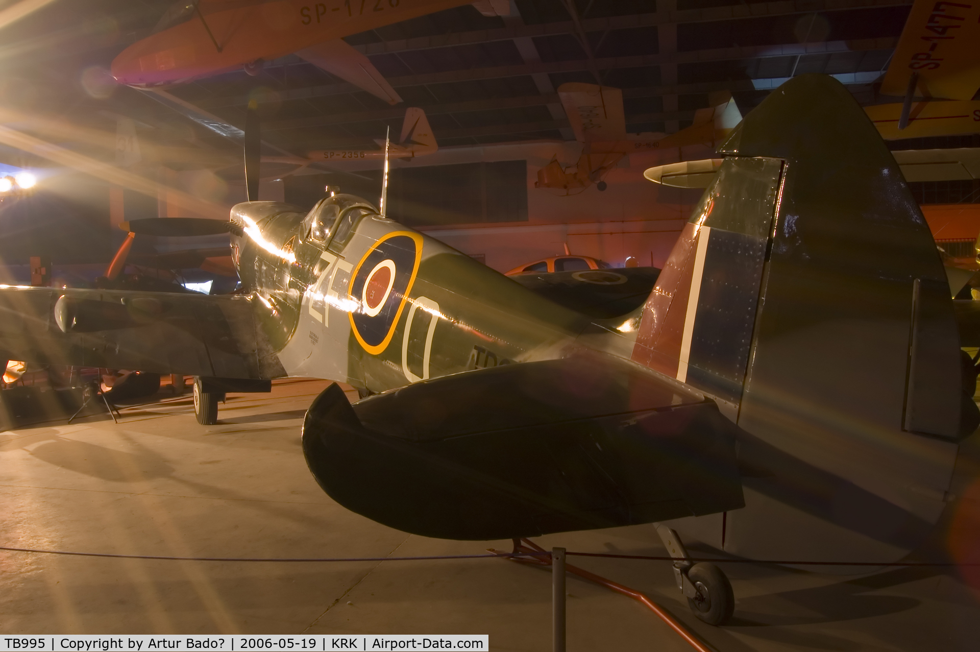 TB995, 1955 Supermarine 361 Spitfire LF.XVIe C/N CBAF.IX.3495, Spitfire