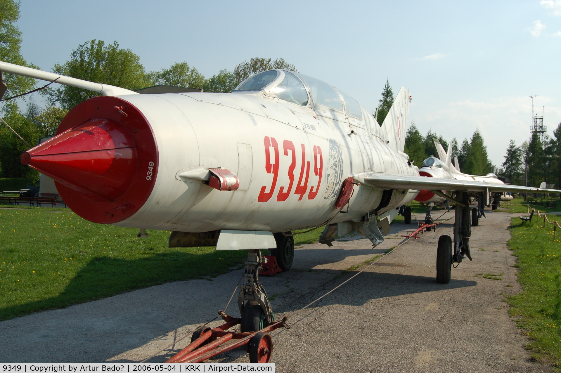 9349, Mikoyan-Gurevich MiG-21UM C/N 516999349, Poland Air Force