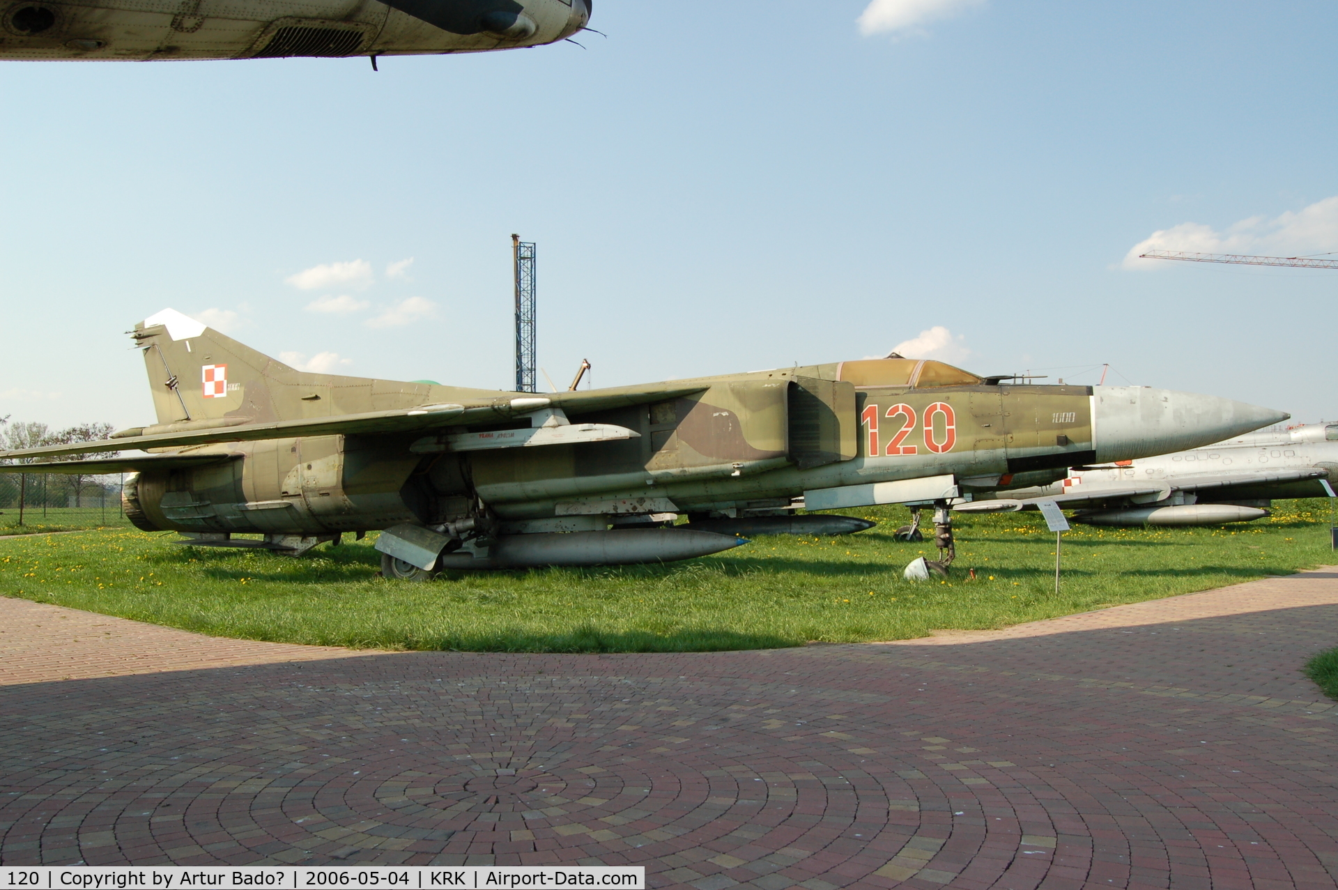 120, Mikoyan-Gurevich MiG-23MF C/N 0390217120, Poland Air Force