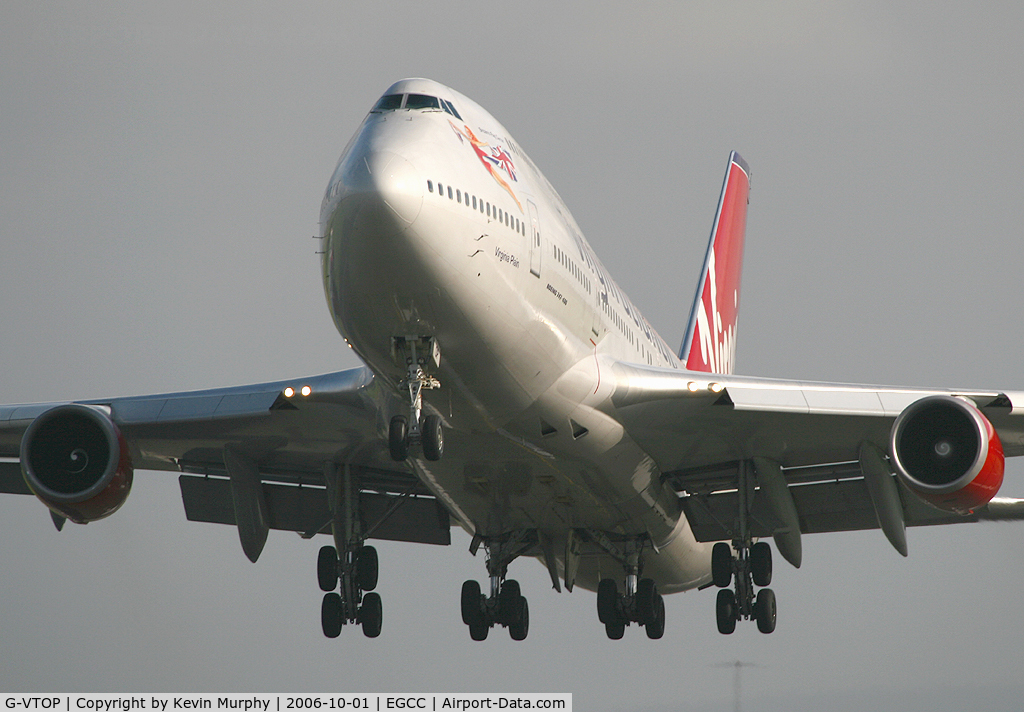 G-VTOP, 1997 Boeing 747-4Q8 C/N 28194, Virgin 747