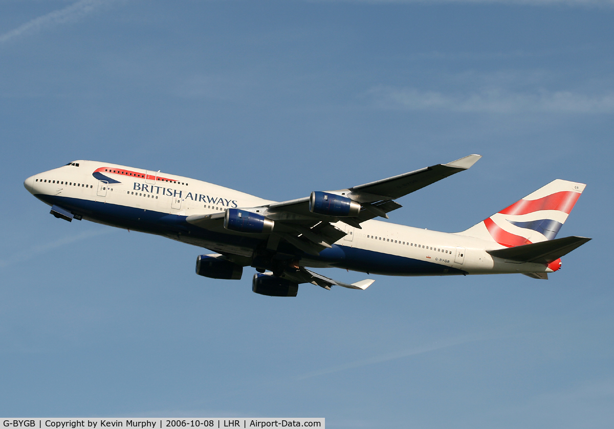 G-BYGB, 1999 Boeing 747-436 C/N 28856, BA 747