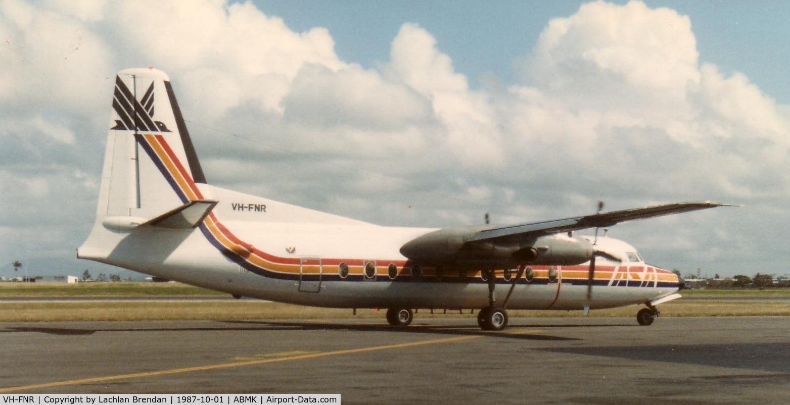 VH-FNR, 1966 Fokker F.27-4108 C/N 10317, Fokker F27-400 Ansett Airlines of South Australia
