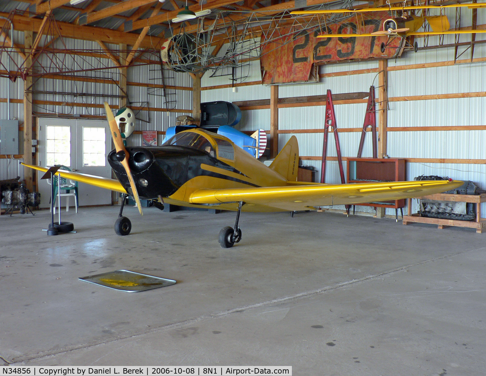 N34856, 1941 Culver LFA C/N 269, This beautifully restored aircraft is part of the Golden Age Air Museum, Bethel, PA.