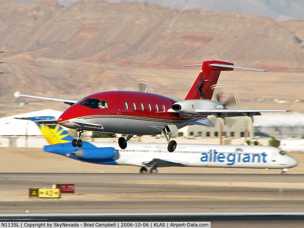 N113SL, 1993 Piaggio P-180 Avanti C/N 1020, Avantair Inc. - Bedford, Massachusetts / 1993 Piaggio P180 - Belongs to Ferrari.