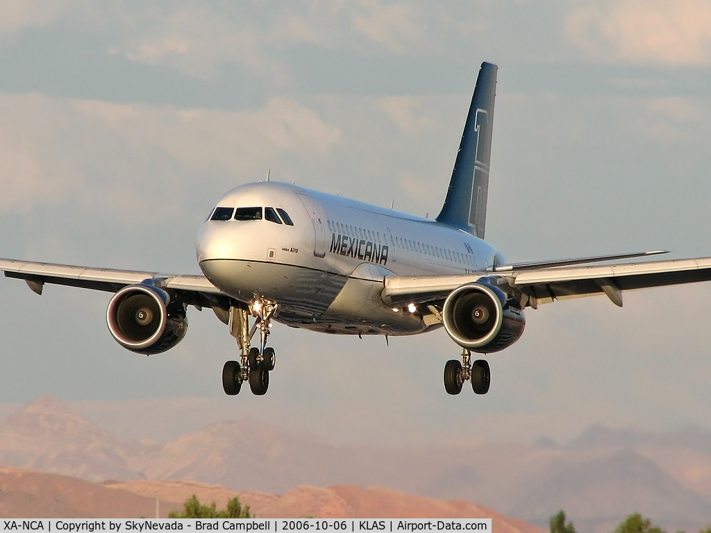 XA-NCA, 2004 Airbus A319-112 C/N 2126, Mexicana / Airbus Industrie A319-112