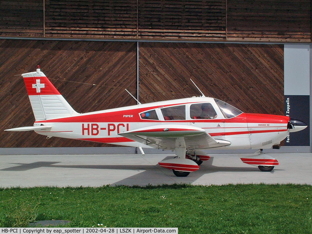 HB-PCI, 1969 Piper PA-28-180 (A) C/N 28-5745, week-end meeting at Speck