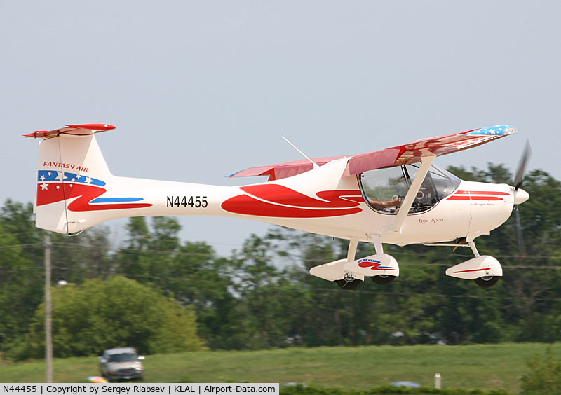 N44455, 2005 Fantasy Air Allegro 2000 C/N 05-211, EAA AirVenture 2005