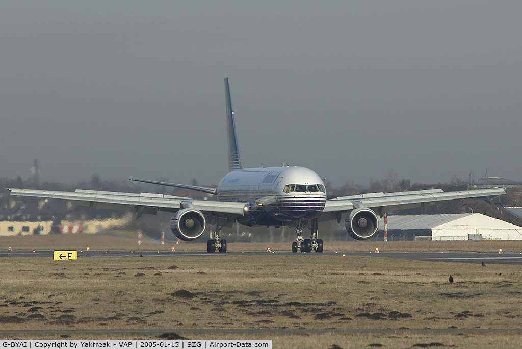 G-BYAI, 1993 Boeing 757-204 C/N 26967, Britannia Boeing 757-200