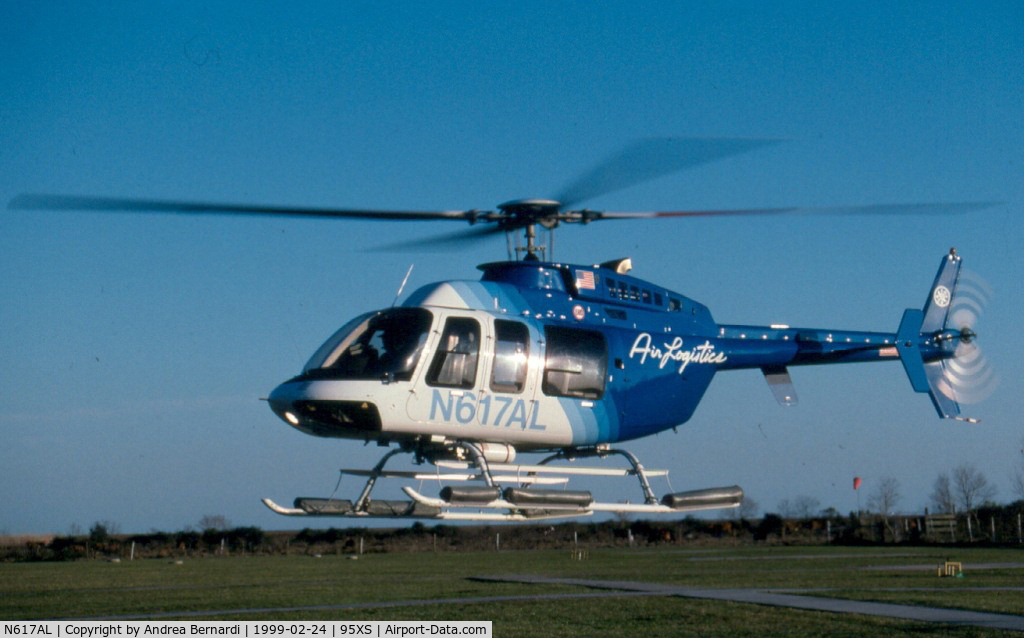 N617AL, 1998 Bell 407 C/N 53265, @ home-base