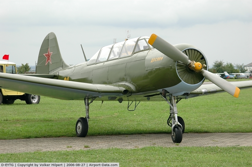 D-EYTG, 1957 Yakovlev Yak-18A C/N 307, Yakovlev Yak-18A