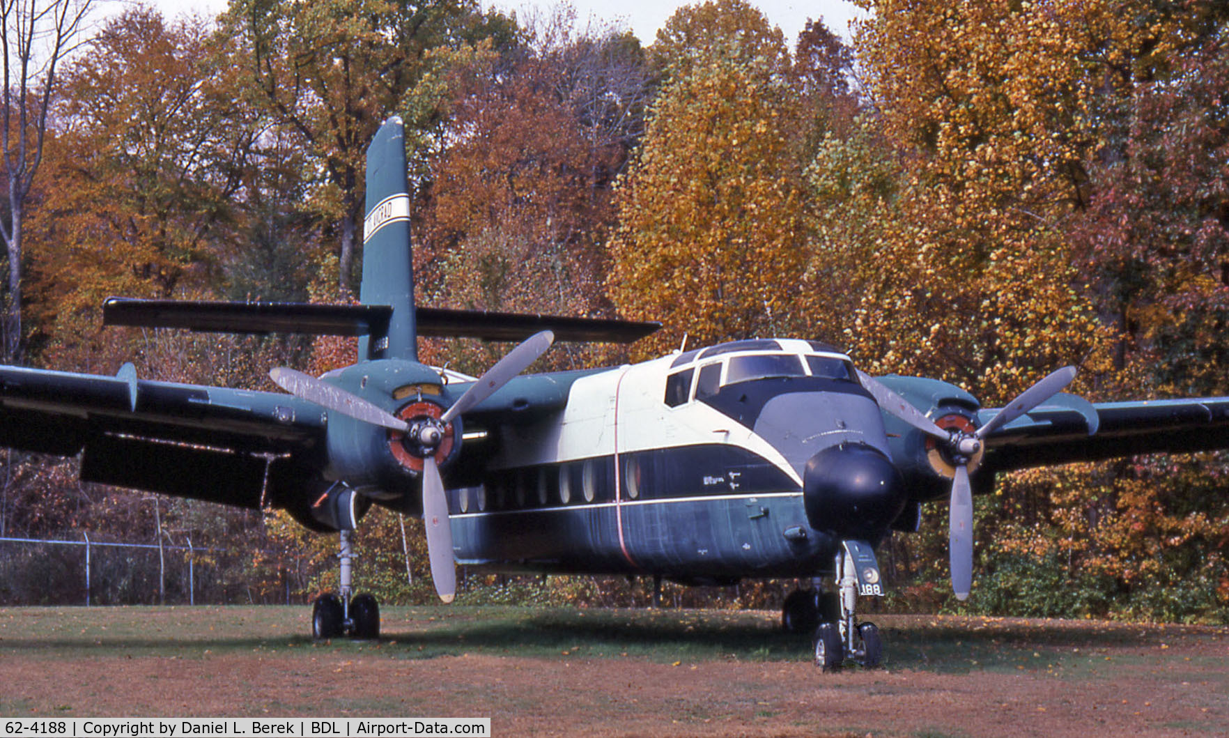 62-4188, 1962 De Havilland Canada C-7B Caribou C/N 130, Nice Caribou preserved at the New England Air Museum