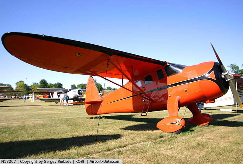 N18207, 1938 Howard Aircraft DGA-11 C/N 206, EAA AirVenture 2005
