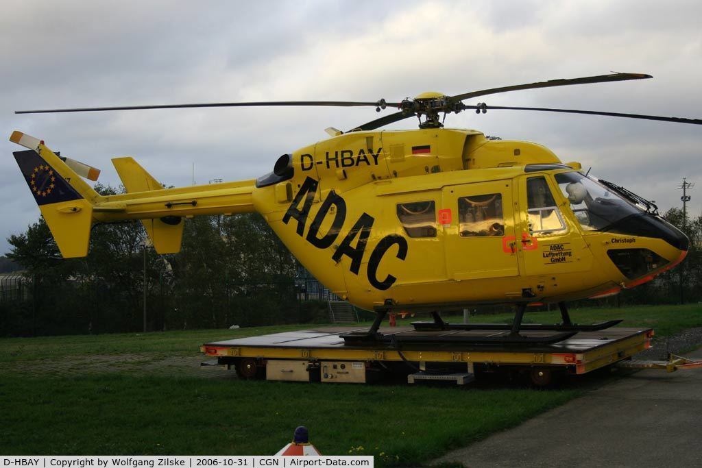 D-HBAY, 1990 Eurocopter-Kawasaki BK-117B-2 C/N 7205, visitor