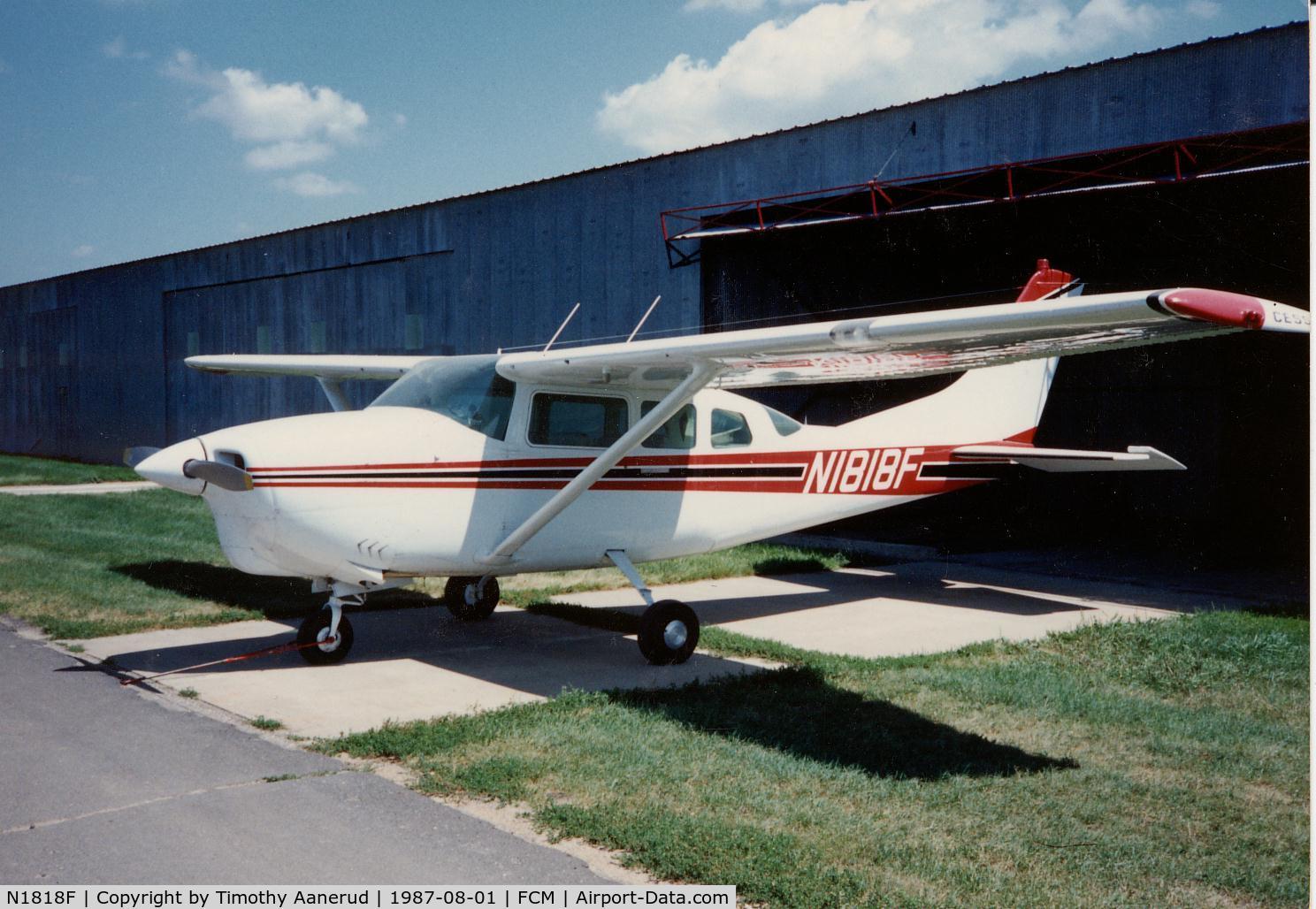 N1818F, 1965 Cessna 210F Centurion C/N 21058718, 1965 Cessna 210F Centurion, c/n 21058718, forsale in 1987