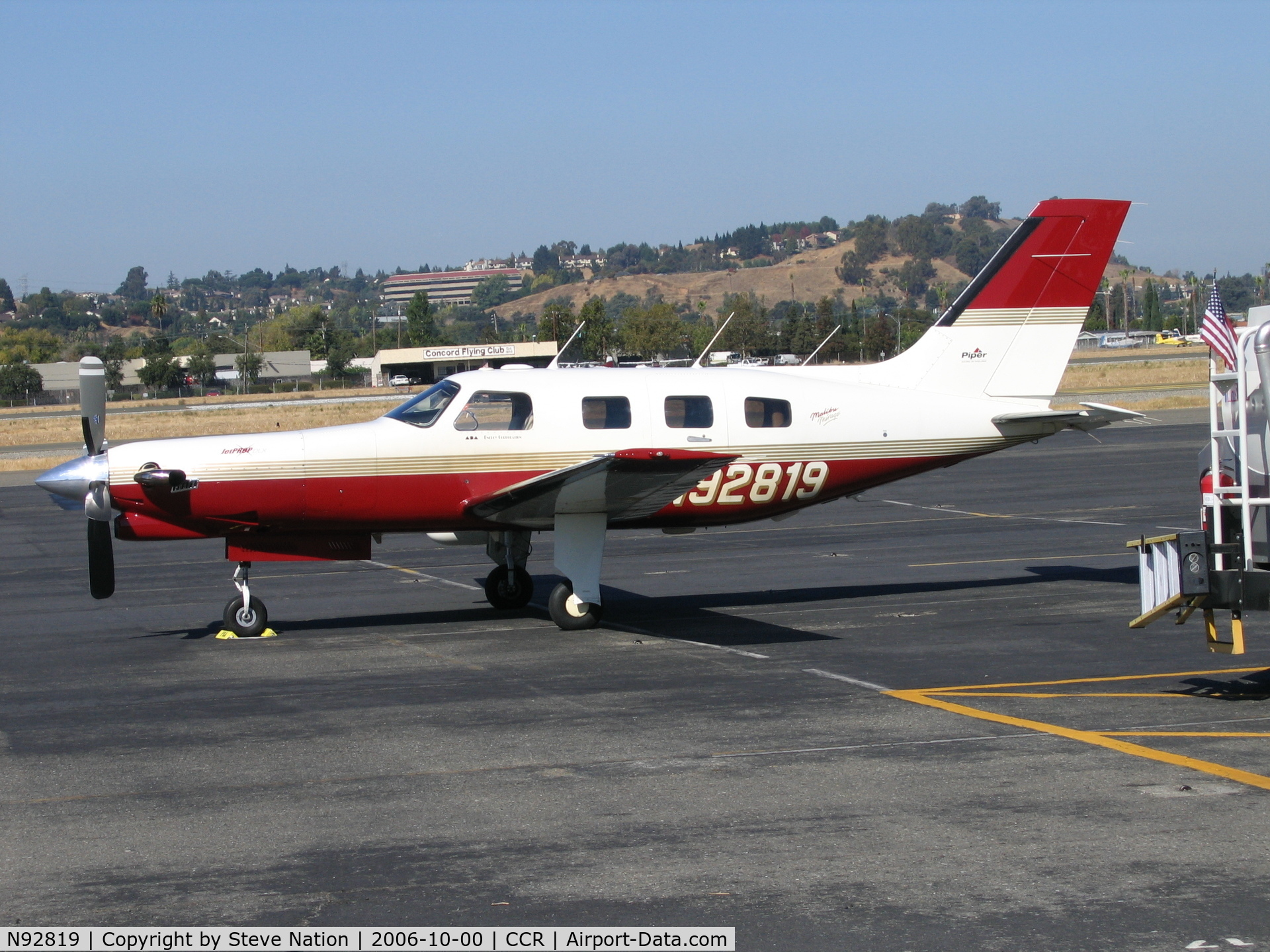 N92819, 1997 Piper PA-46-350P Malibu Mirage C/N 4636080, ABA Energy Corp 1997 Piper PA-46-350P @ Buchanan Field (Concord), CA