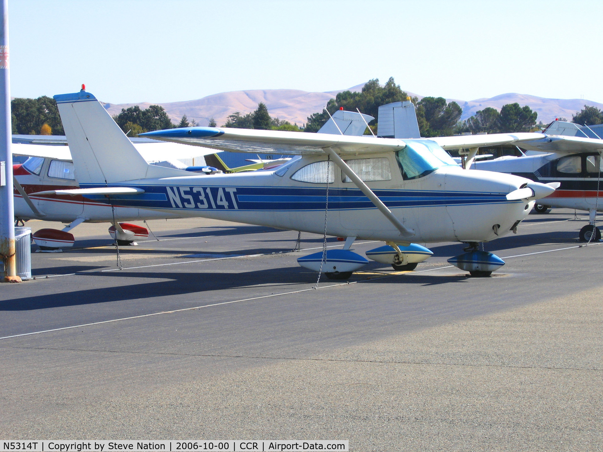 N5314T, 1964 Cessna 172E C/N 17251214, 1964 Cessna 172E  @ Buchanan Field (Concord), CA