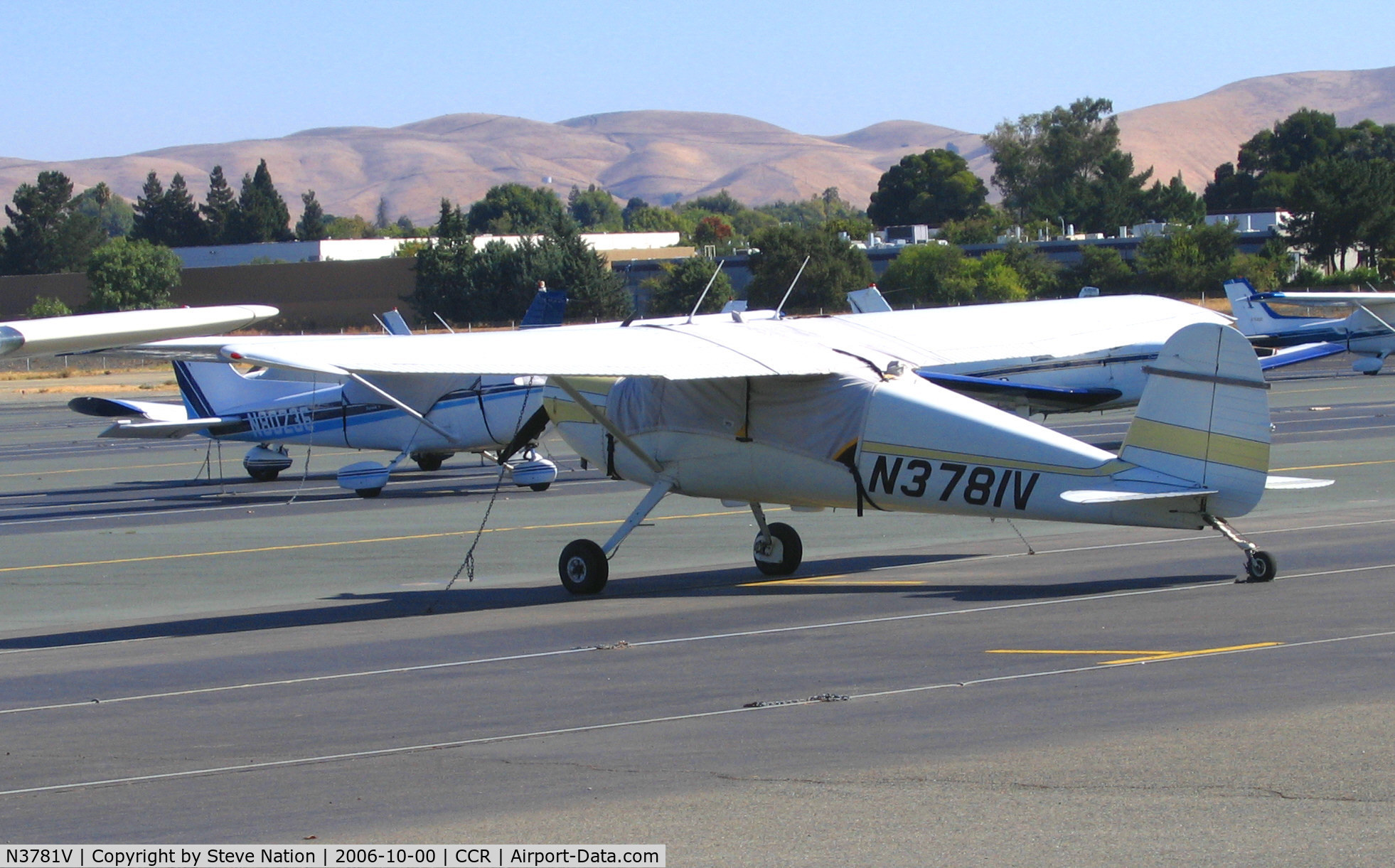 N3781V, 1949 Cessna 140A C/N 15202, 1949 Cessna 140A @ Buchanan Field (Concord), CA