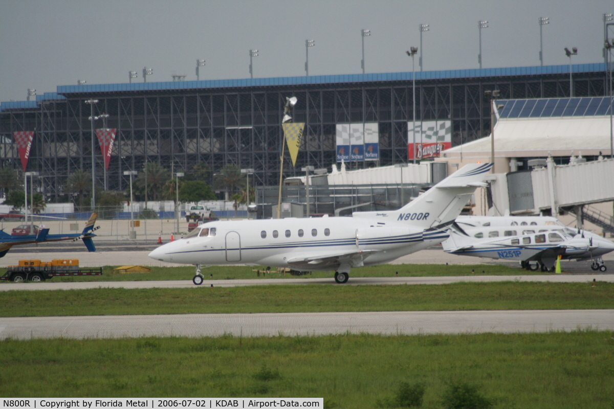 N800R, 2004 Raytheon Hawker 800XP C/N 258694, NASCAR's corporate jet