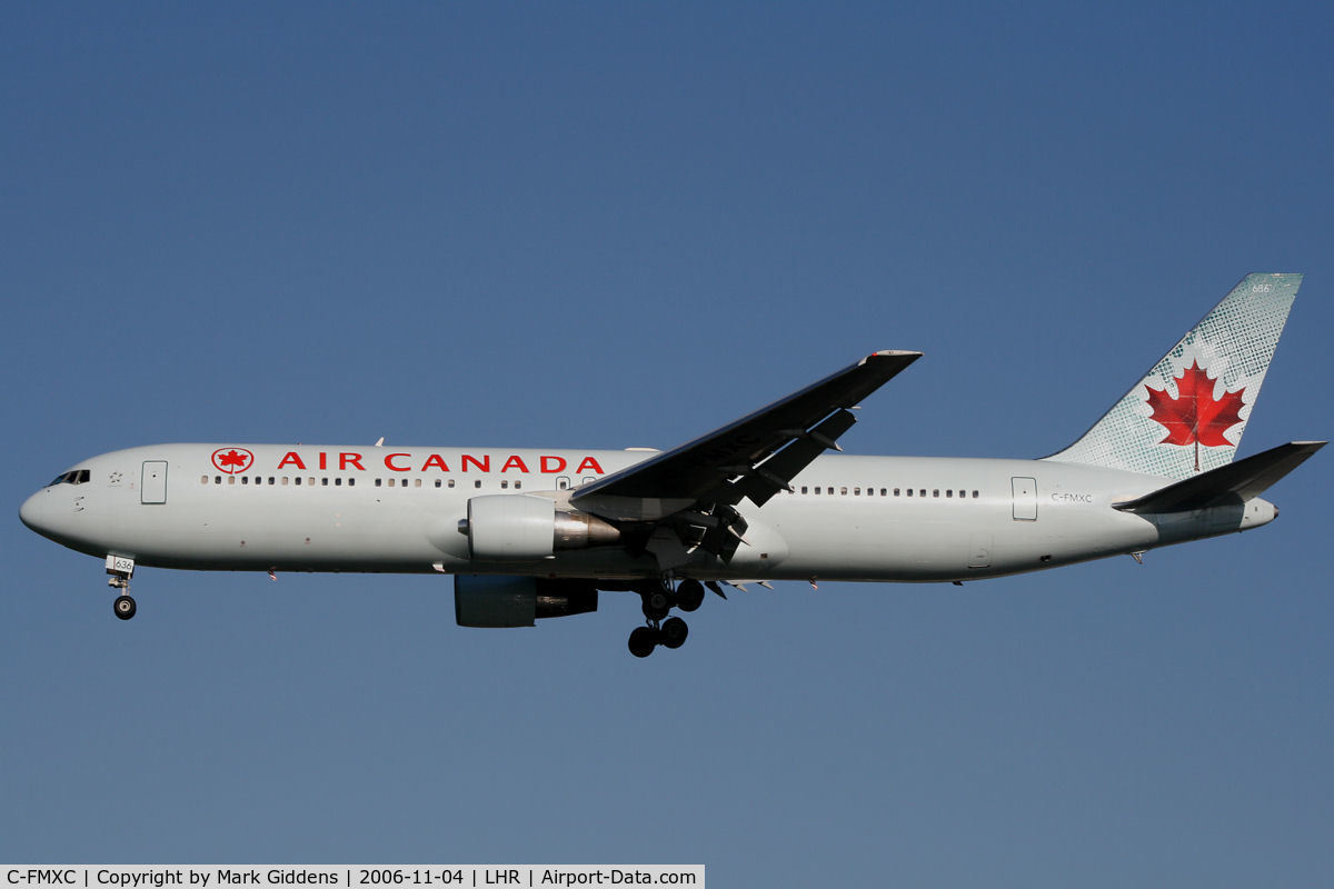 C-FMXC, 1996 Boeing 767-333/ER C/N 25588, Air Canada Boeing 767-333ER