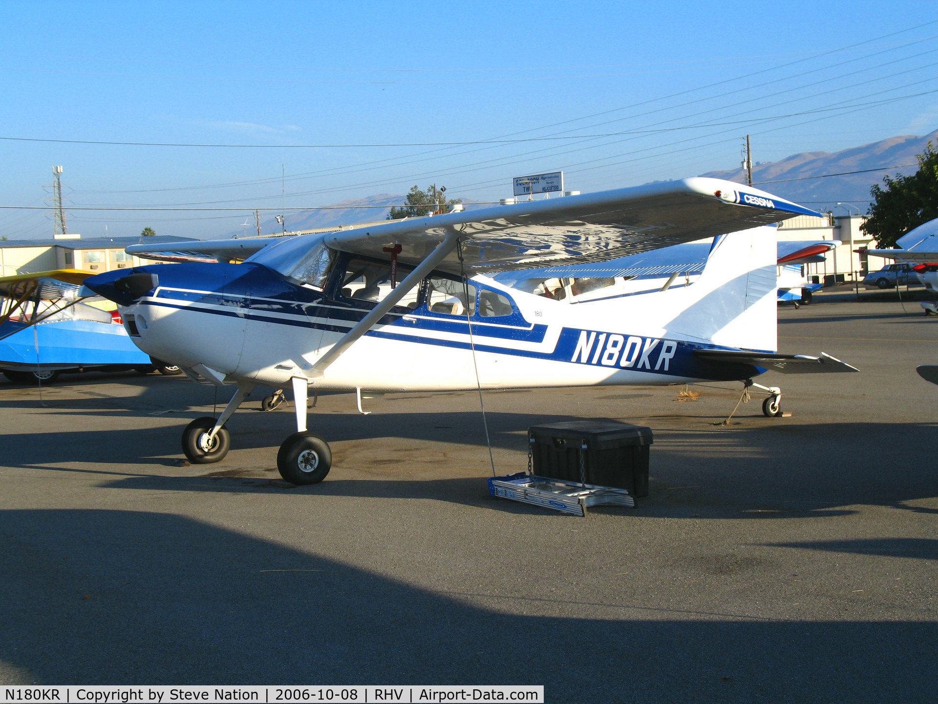 N180KR, 1980 Cessna 180K Skywagon C/N 18053147, 1980 Cessna 180K @ Reid-Hillview Airport (San Jose), CA