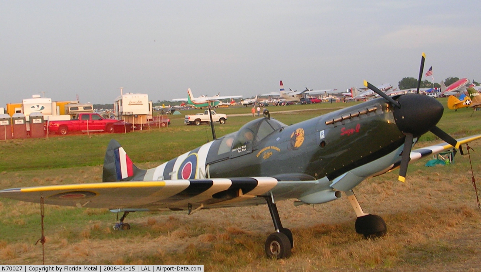 N70027, 2001 Supermarine Aircraft Spitfire Mk.26 C/N 017, Sun N Fun