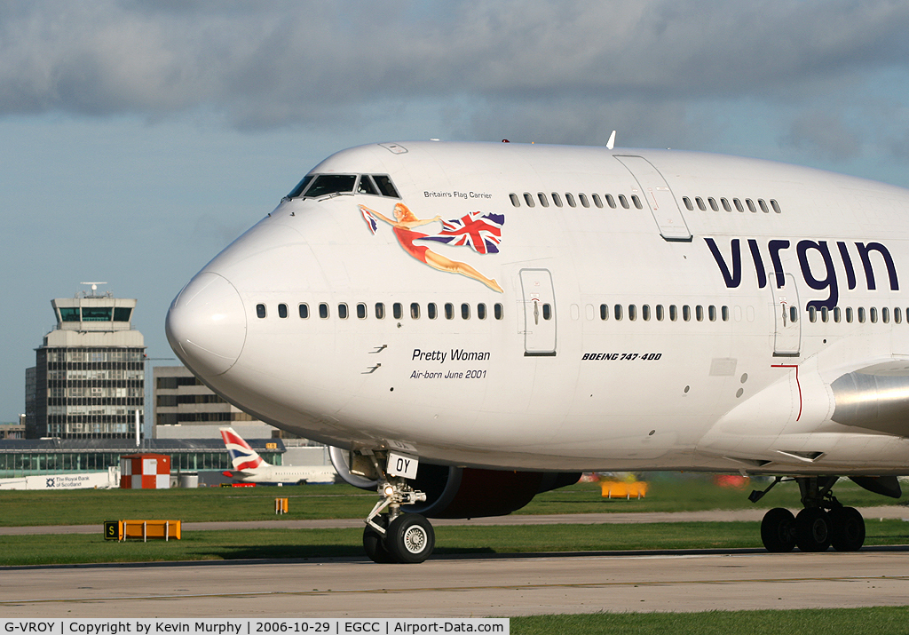G-VROY, 2001 Boeing 747-443 C/N 32340, Virgin 747