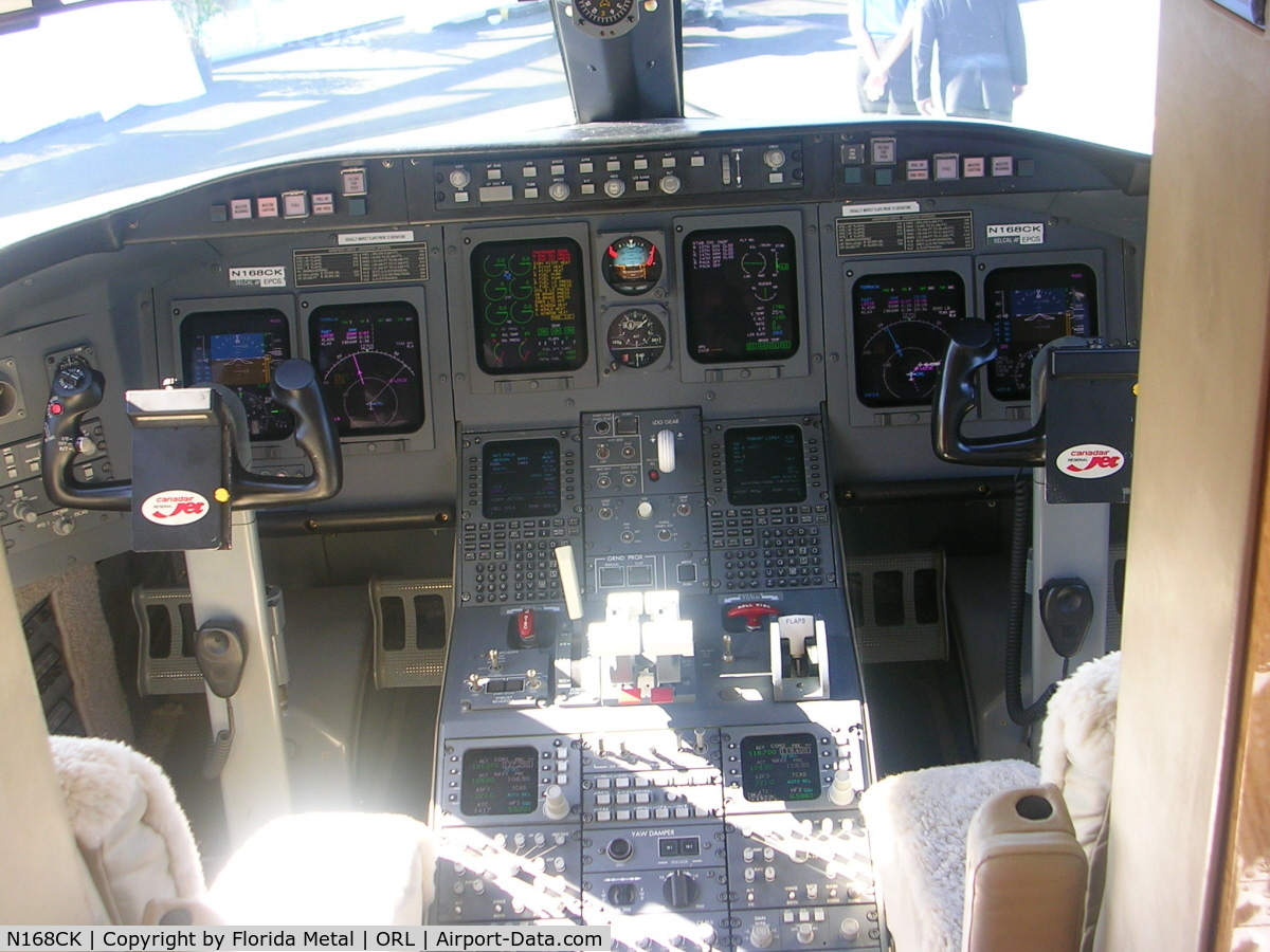 N168CK, 1996 Canadair CRJ-100SE (CL-600-2B19) C/N 7099, NBAA 2005