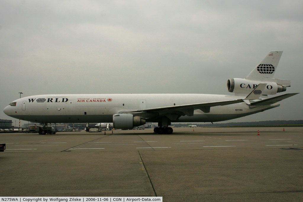 N275WA, 1995 McDonnell Douglas MD-11CF C/N 48631, visitor