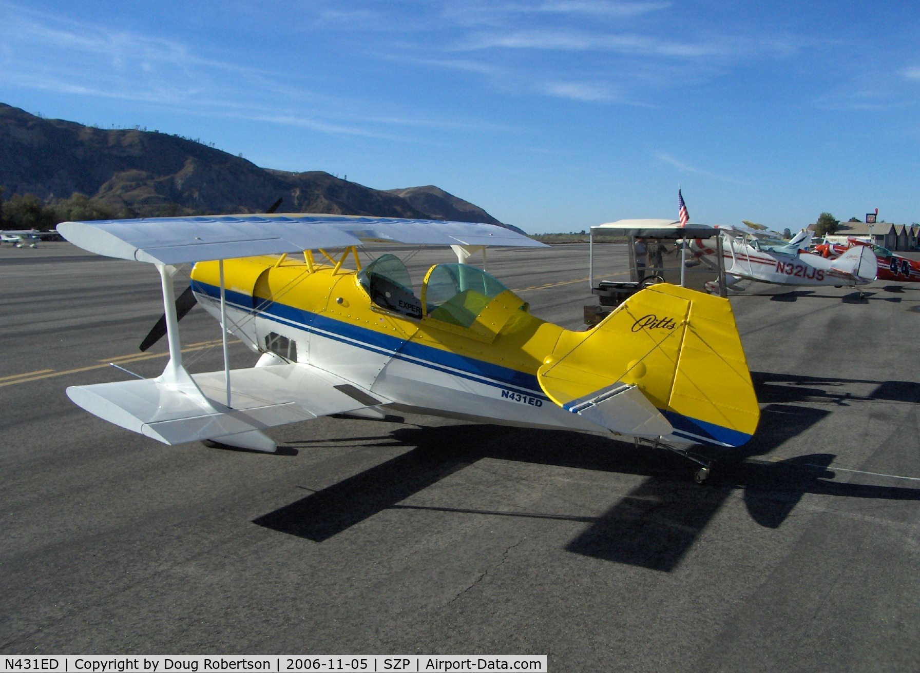 N431ED, 1988 Pitts S-1SE Special C/N 2104362536, 1988 Young/Williamson PITTS S-1SE, Lycoming O-360-A4A 200 Hp