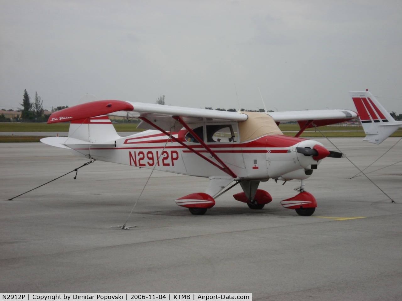 N2912P, 1955 Piper PA-22-150 C/N 22-3180, Tamiami Airport
