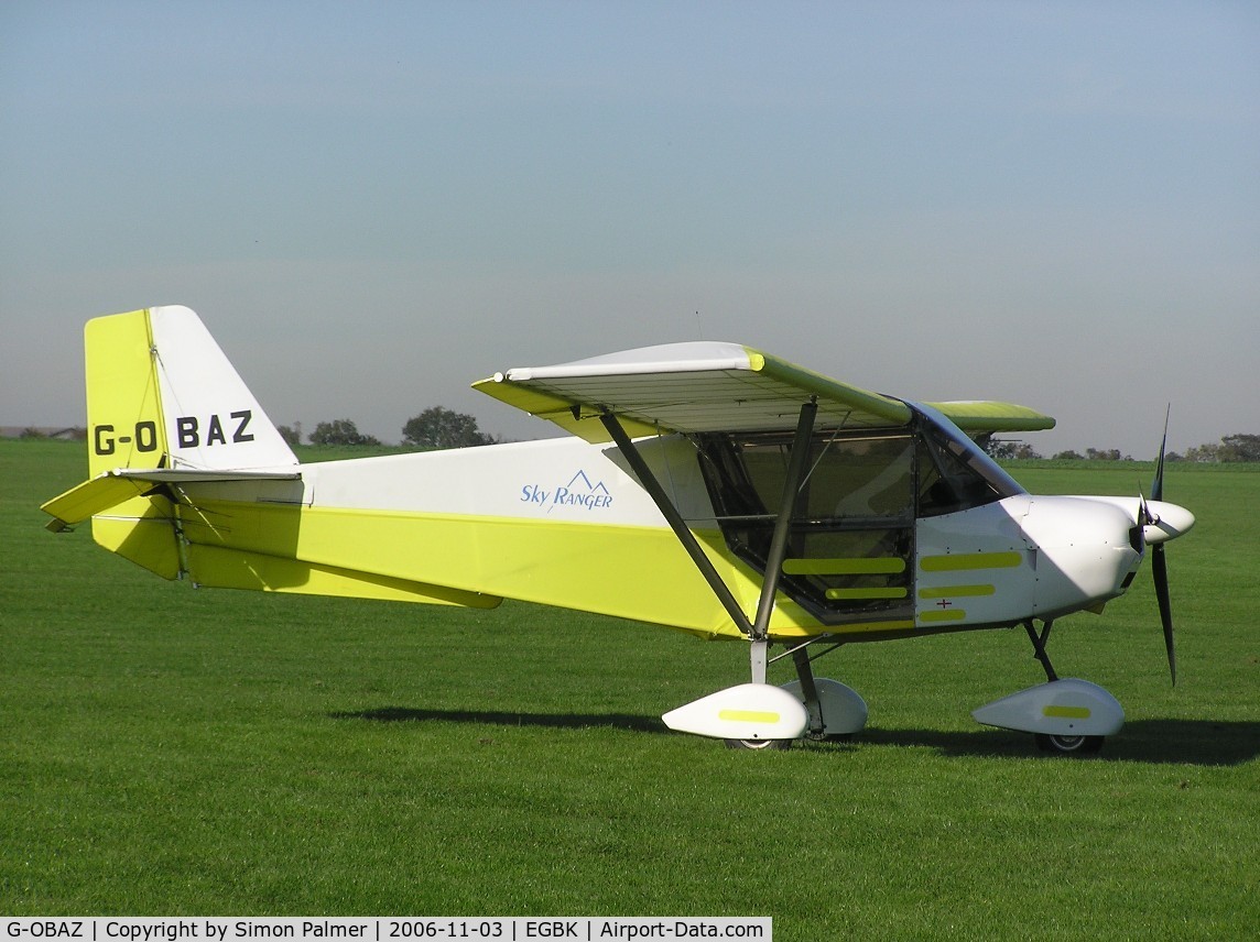 G-OBAZ, 2003 Best Off Skyranger 912(2) C/N BMAA/HB/322, SkyRanger visiting Sywell