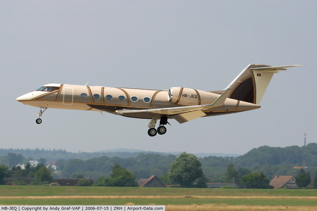 HB-JEQ, 2005 Gulfstream Aerospace GIV-X (G450) C/N 4027, Gulfstream 4