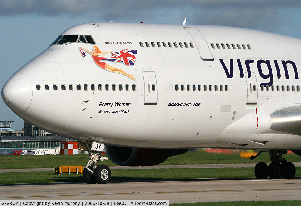 G-VROY, 2001 Boeing 747-443 C/N 32340, Virgin 747