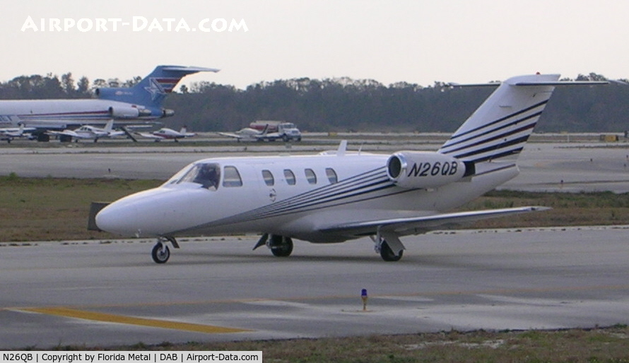 N26QB, 1995 Cessna 525 CitationJet CJ1 C/N 525-0117, Daytona 500 week