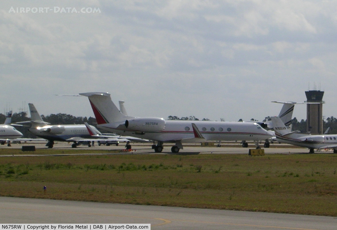 N675RW, 1997 Gulfstream Aerospace G-V C/N 526, Coca Cola Corp at Daytona 500