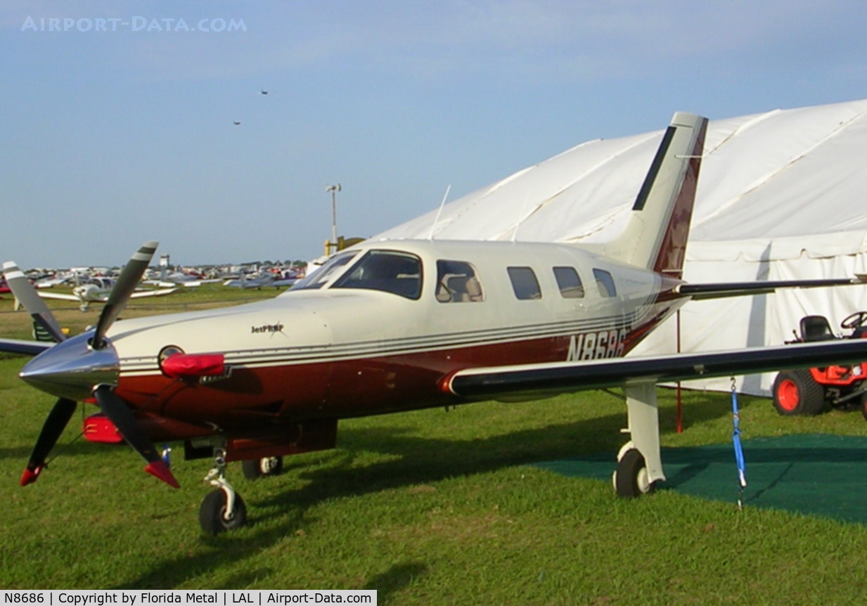 N8686, 1996 Piper PA-46-350P Malibu Mirage C/N 4636071, Sun N Fun