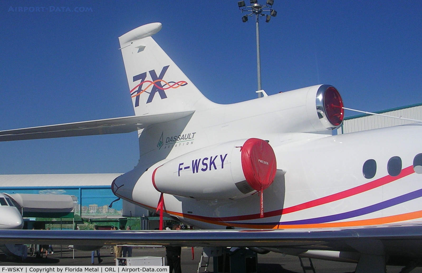 F-WSKY, 2007 Dassault Falcon 7X C/N 3, NBAA 2005