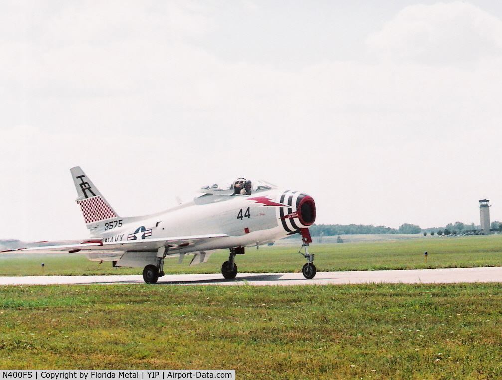 N400FS, 1958 North American AF-1E Fury C/N 244-83, Warbird Airshow