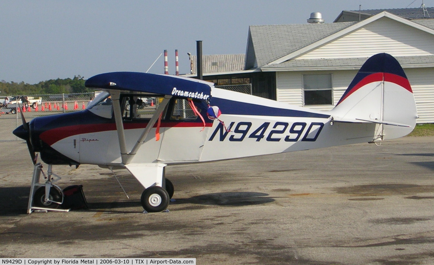 N9429D, 1958 Piper PA-22-160 Tri Pacer C/N 22-6403, classic Piper