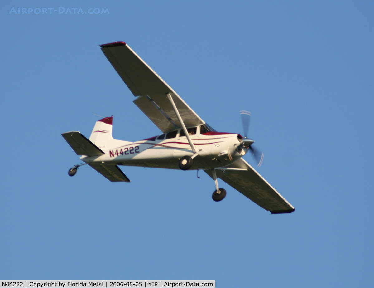 N44222, 1980 Cessna A185F Skywagon 185 C/N 18503951, landing