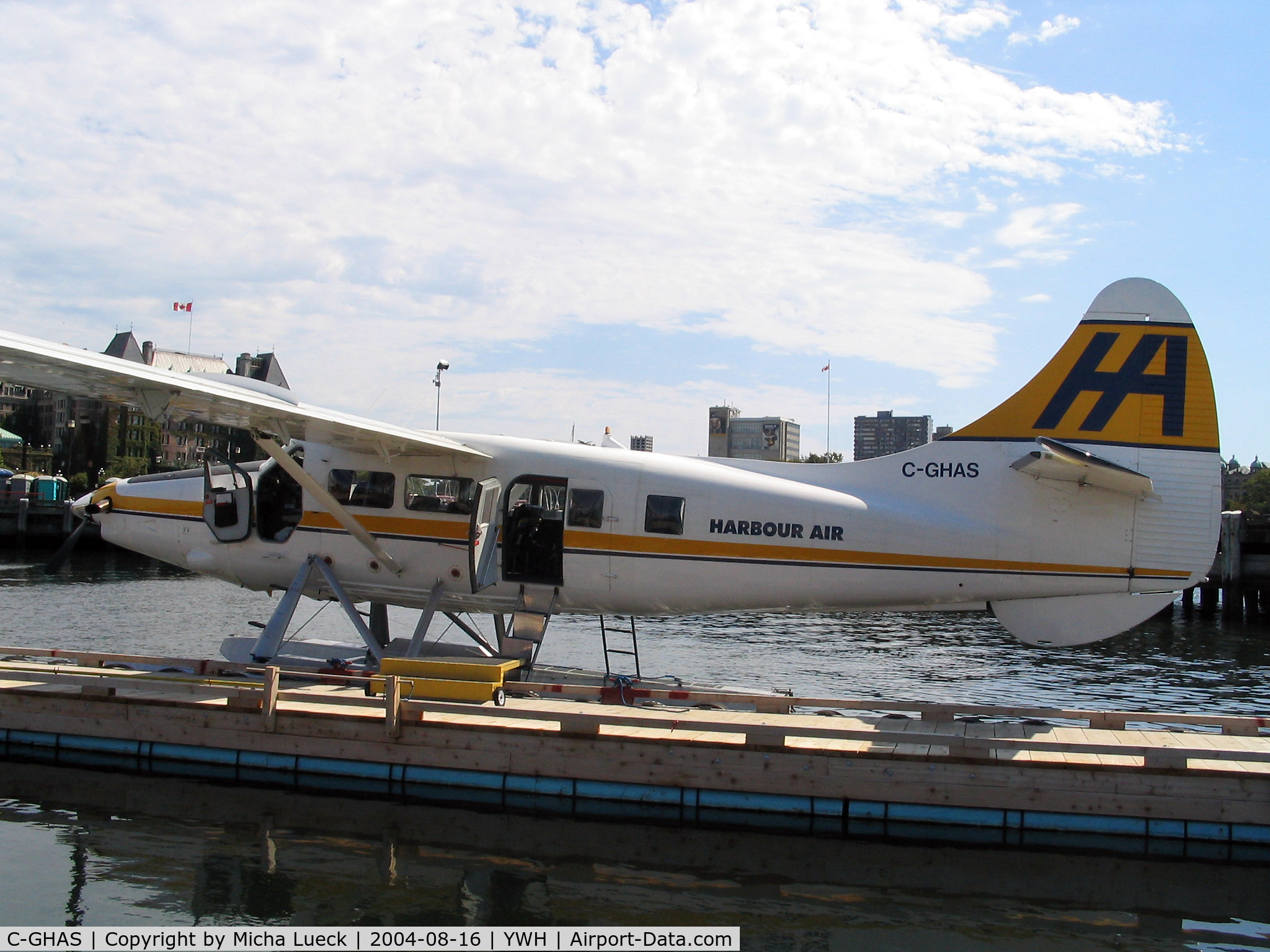 C-GHAS, 1958 De Havilland Canada DHC-3 Otter C/N 284, In Victoria on Vancouver Island, BC