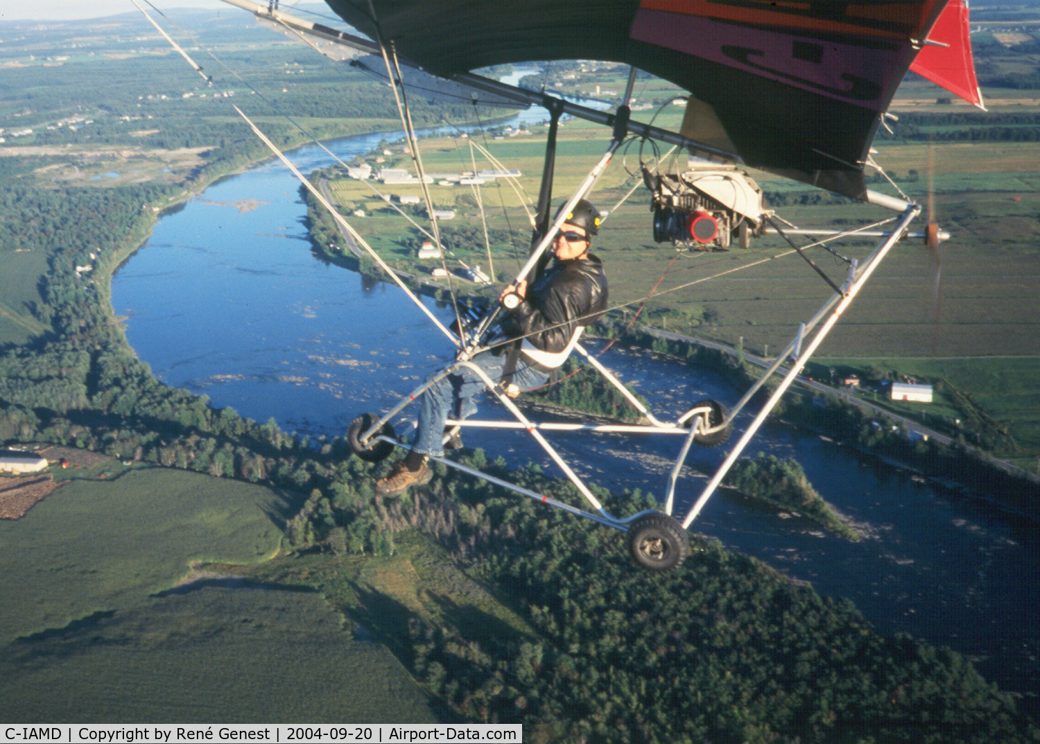 C-IAMD, 1981 American Aerolights Eagle C/N TC1134, St-Lambert airport