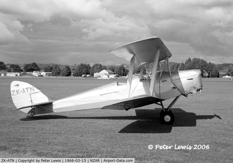 ZK-ATN, De Havilland New Zealand DH-82A Tiger Moth C/N DHNZ1, DH82A ZK-ATN