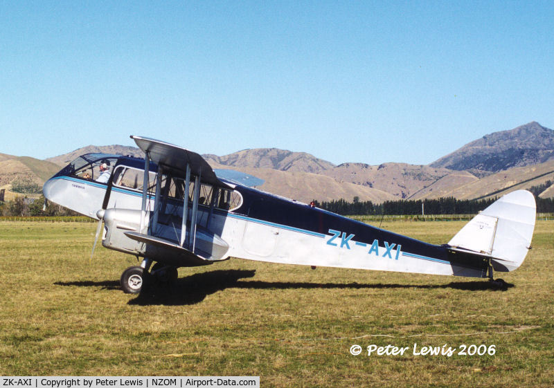 ZK-AXI, De Havilland Australia DH-84 Dragon 3 C/N DHA2057, DHA Dragon ZK-AXI