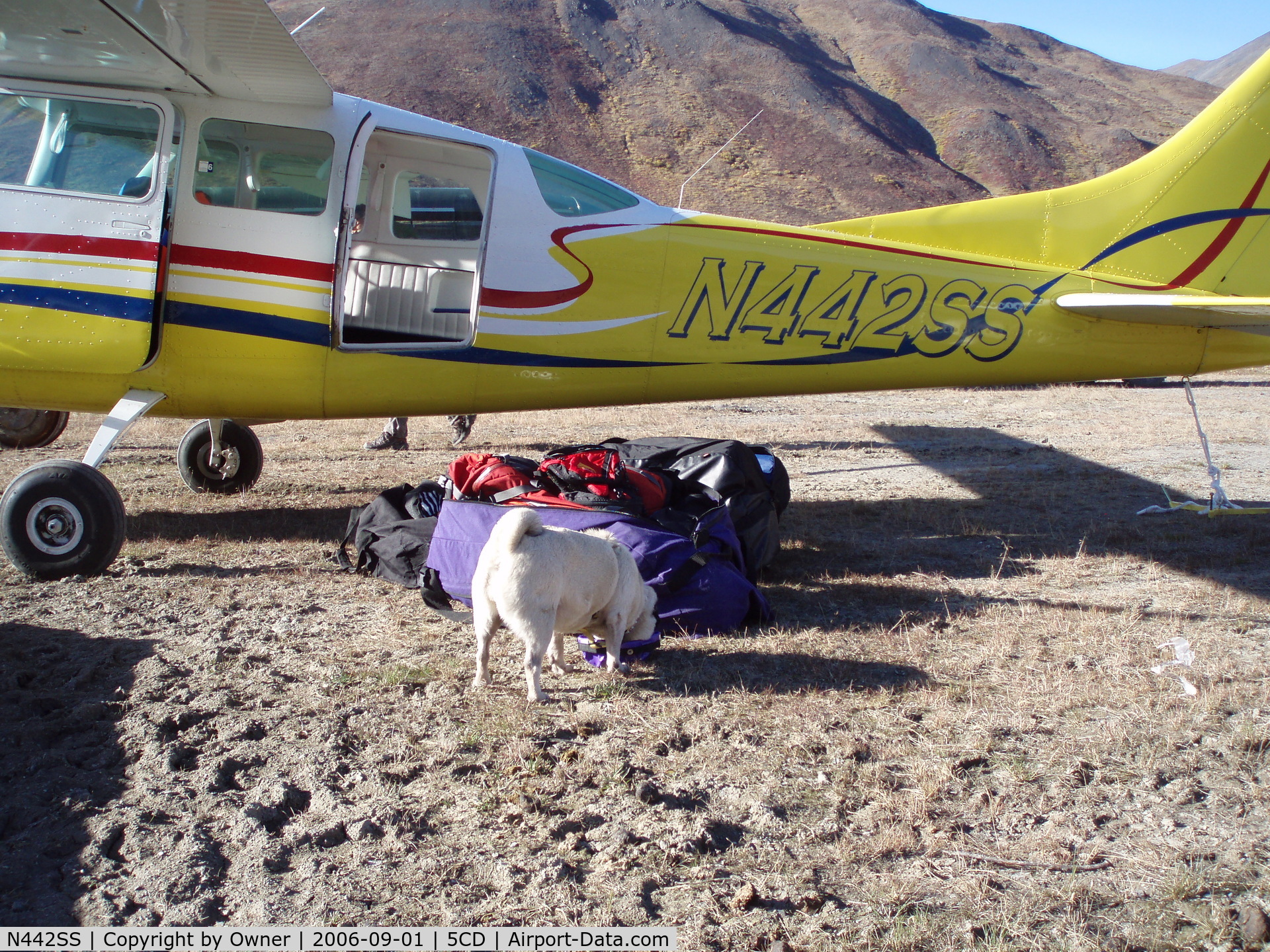 N442SS, 1965 Cessna P206 Super Skylane C/N P206-0121, Playing in the Brooks Range in Alaska.