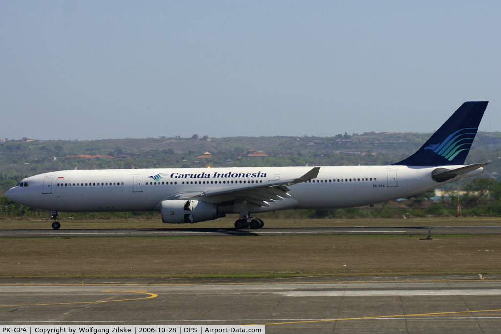 PK-GPA, 1996 Airbus A330-341 C/N 138, visitor