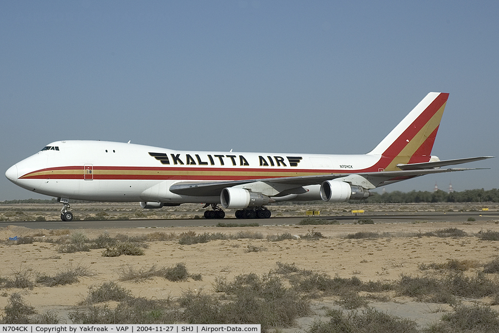 N704CK, 1980 Boeing 747-209F C/N 22299, Kalitta Air Beoing 747-200