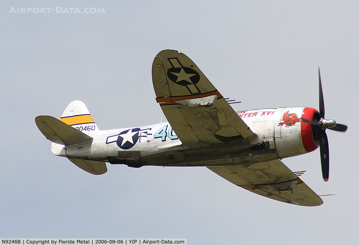 N9246B, 1944 Republic P-47D Thunderbolt C/N 339-55605, P-47